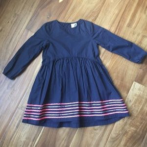 Cotton On Dark Blue dress with longsleeves